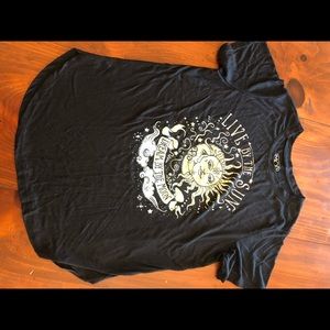 T-shirt- “Live by the Sun”